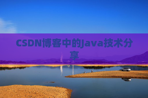 CSDN博客中的Java技术分享